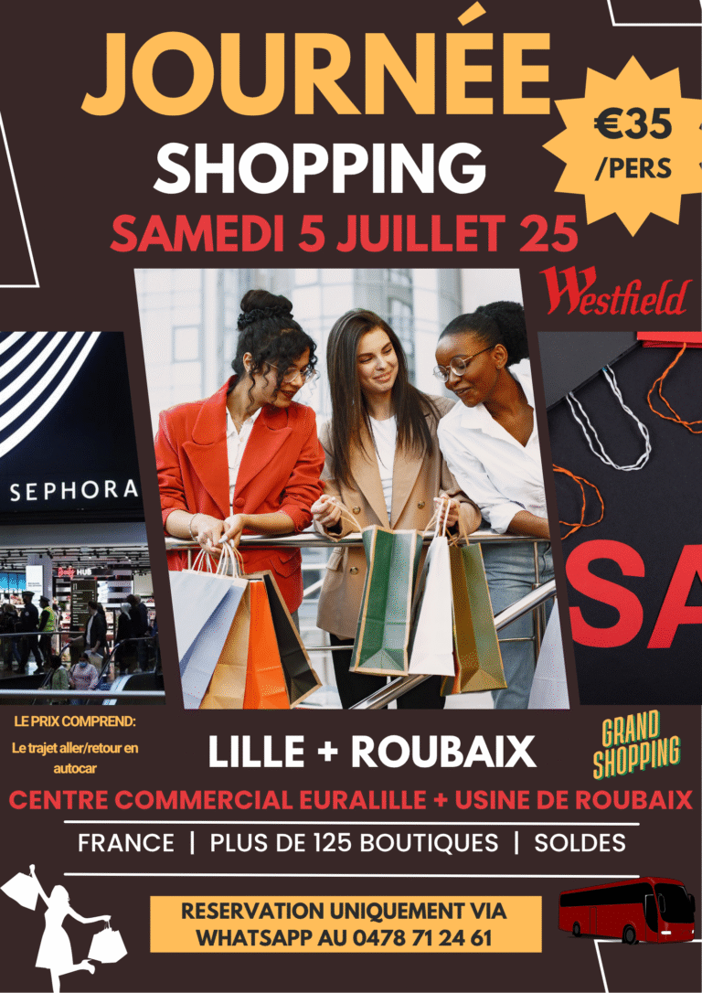 Journée Shopping Roubaix